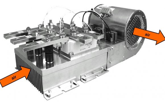 Forced air cooling using a