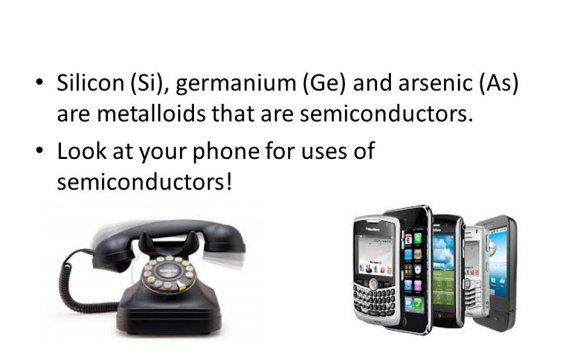 Silicon (Si), germanium (Ge)