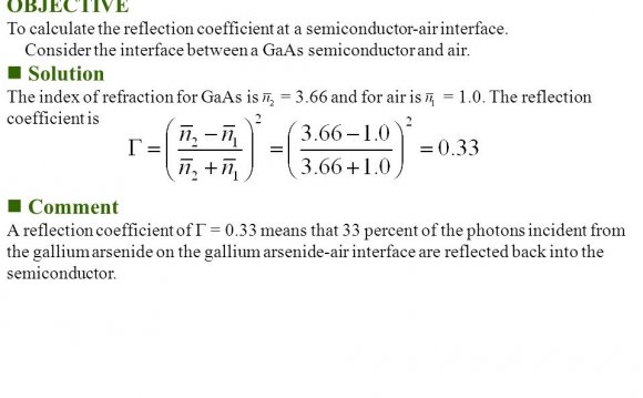 A GaAs semiconductor and