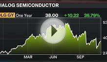 Dialog Semiconductor Plc. Announces Successful Completion