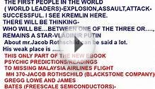 FLIGHT MH 370-JACOB ROTHSCHILD,FREESCALE -PSYCHIC