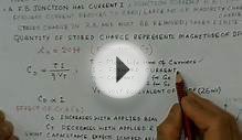 Junction Capacitances - PN Junction Part II