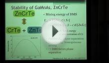 Material Design of dilute magnetic semiconductors by