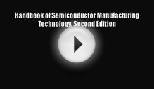 PDF Handbook of Semiconductor Manufacturing Technology