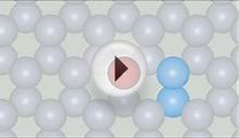 Simulation of a P-N junction inside of a semiconductor diode