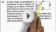 Solved Example-1 on PN Junction & Semiconductors Diode (GA